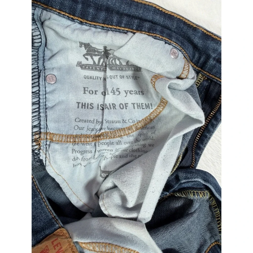 Levi's 511‎ Slim Fit Jeans W32 L32 Medium Wash Stretch Denim Men's